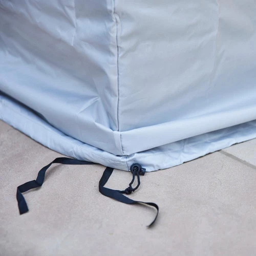 SIENA GARDEN AquaShield Loungehülle 240x220xH70cm hellgrau, 100% Polyester - Bild 9 von 12