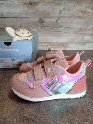 FALCOTTO Mädchen Sneaker Mehrfarbig 0012017419 HACK 2 Schuhe REISSVERSCHLUSS