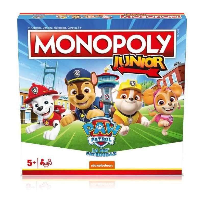 Monopoly Junior Pat Patrouille Jeu de Societe Enfant 5 ans Winning Moves