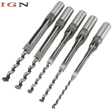 Woodworking Square Hole Mortise Drill Bit High Speed Steel Hole Saw Set 7 Pack