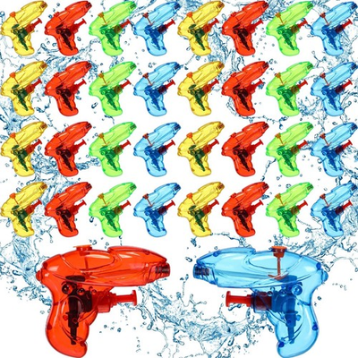 #ad Leyndo 32 Pack Mini Water Gun for Kids Colorful Blaster Squirt Pistol Small Fun $14.99