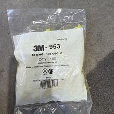 100pcs NEW Scotch Lock Quick Splice 22-18 AWG Wire Connector yellow