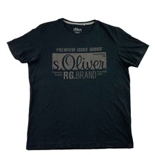 s.Oliver T-shirt con stampa - navy/blu scuro - Zalando