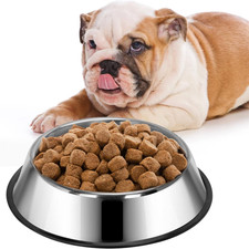 Stainless Steel Dog Bowls Medium -500 Ml, 21.5 Cm/ 8.5 in Diameter Dog Water Bow