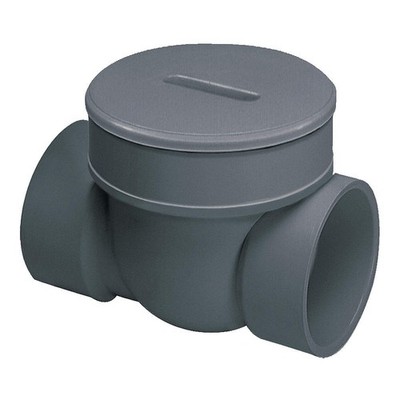 SPEARS S475P Backwater Valve,4 In.,PVC,120 Deg F 45A325