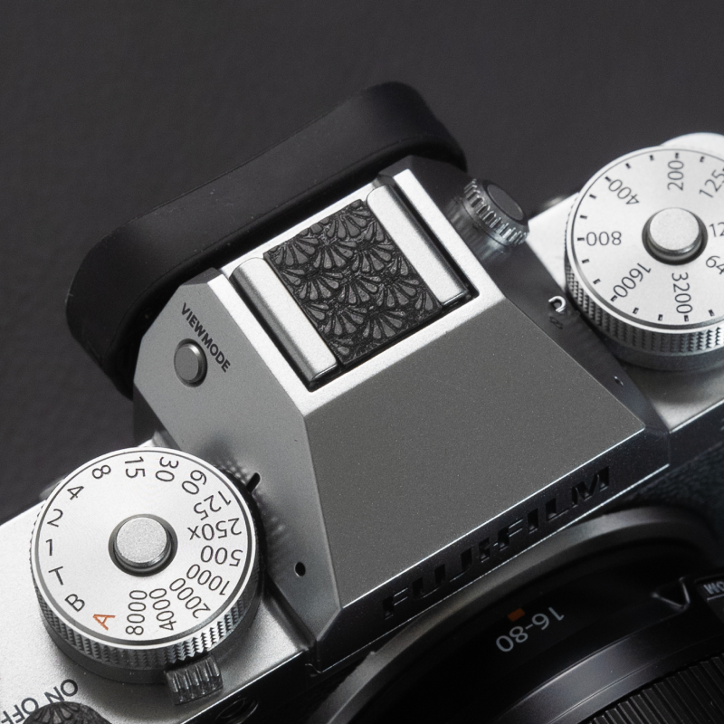 Wood Camera Hot Shoe Cover Protect Cap For Fuji XT50 XS20 X100VI