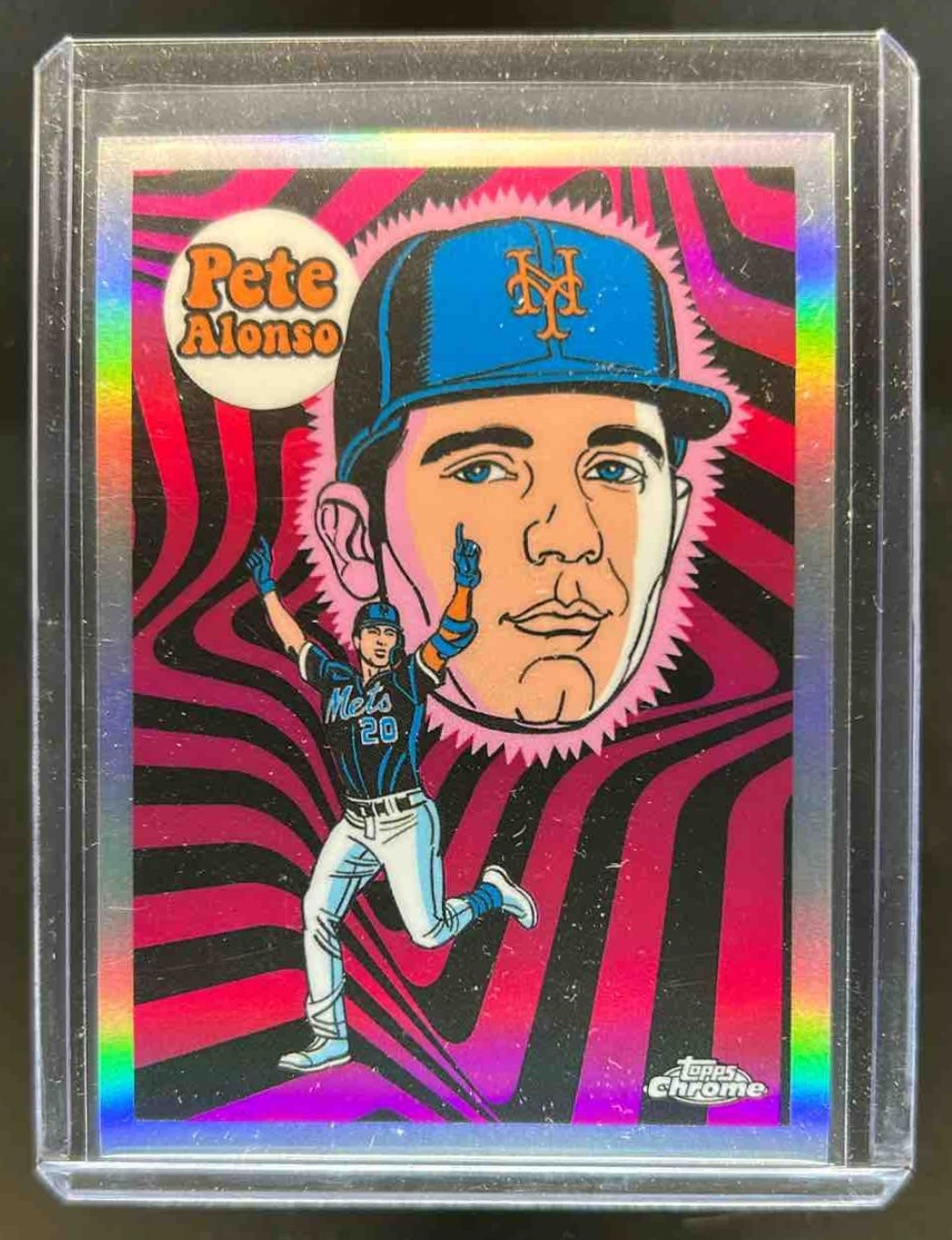 2023 Topps Chrome Pete Alonso Ultraviolet All-Stars #UV-8 Mets