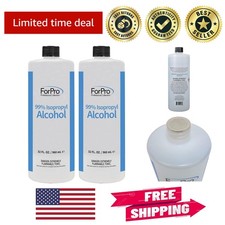 High-Purity Isopropyl Alcohol 99 IPA - 32oz Pack of 2 for Effective Cleaning