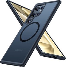 Magnetic Shockproof for Samsung Galaxy S24 Ultra Case, 12FT Military Grade Drop