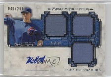2014 Museum Collection Single-Player Signature Swatches Triple Mike Olt Auto nd3