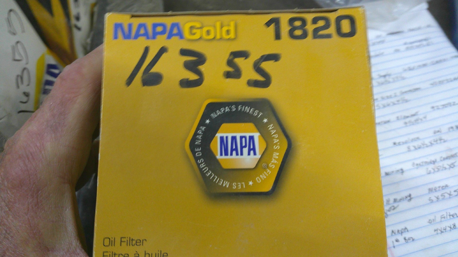 New Napa Gold 1820 Oil Filter