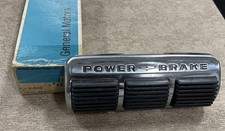 Nos 1961 1962 Pontiac Bonneville Catalina Ventura Power Brake Pedal Pad Plate