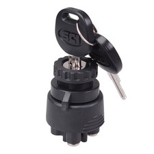 Off-On Automotive 22mm Key Switch 15A 12V K3-33A1-07
