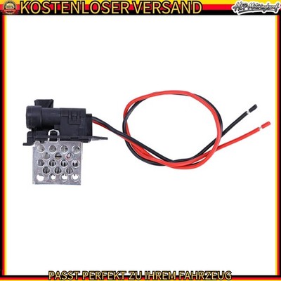FÜR OPEL ASTRA II G III H ZAFIRA A WIDERSTAND LÜFTERMOTOR RESISTOR GEBLÄSEMOTOR