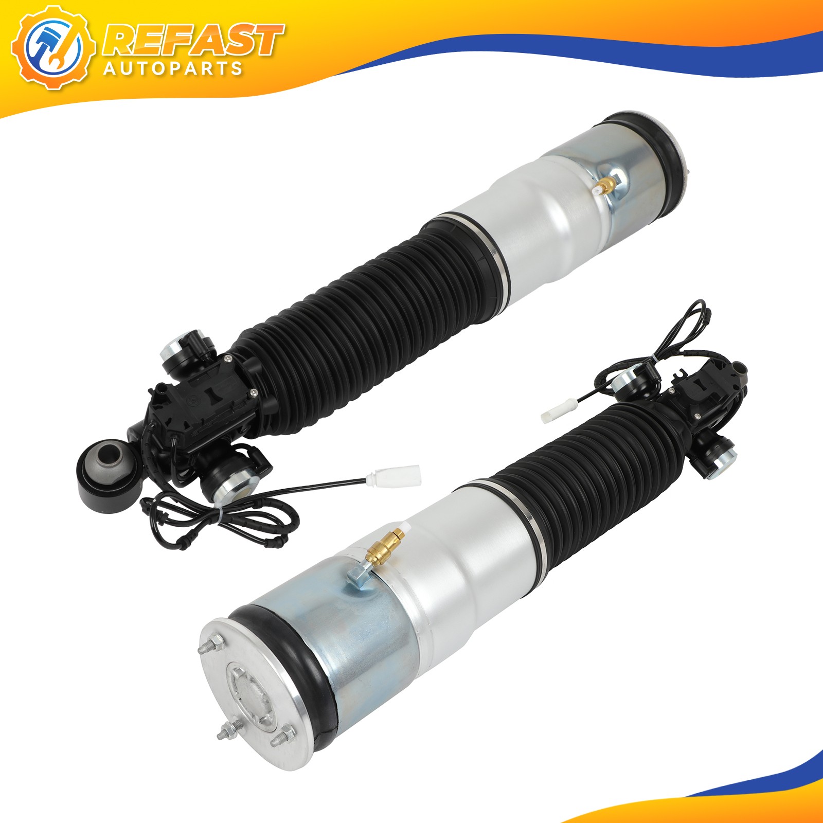 Rear 2x Air Struts Shocks Air Suspension For 37126795873 Rolls Royce Ghost 08-19