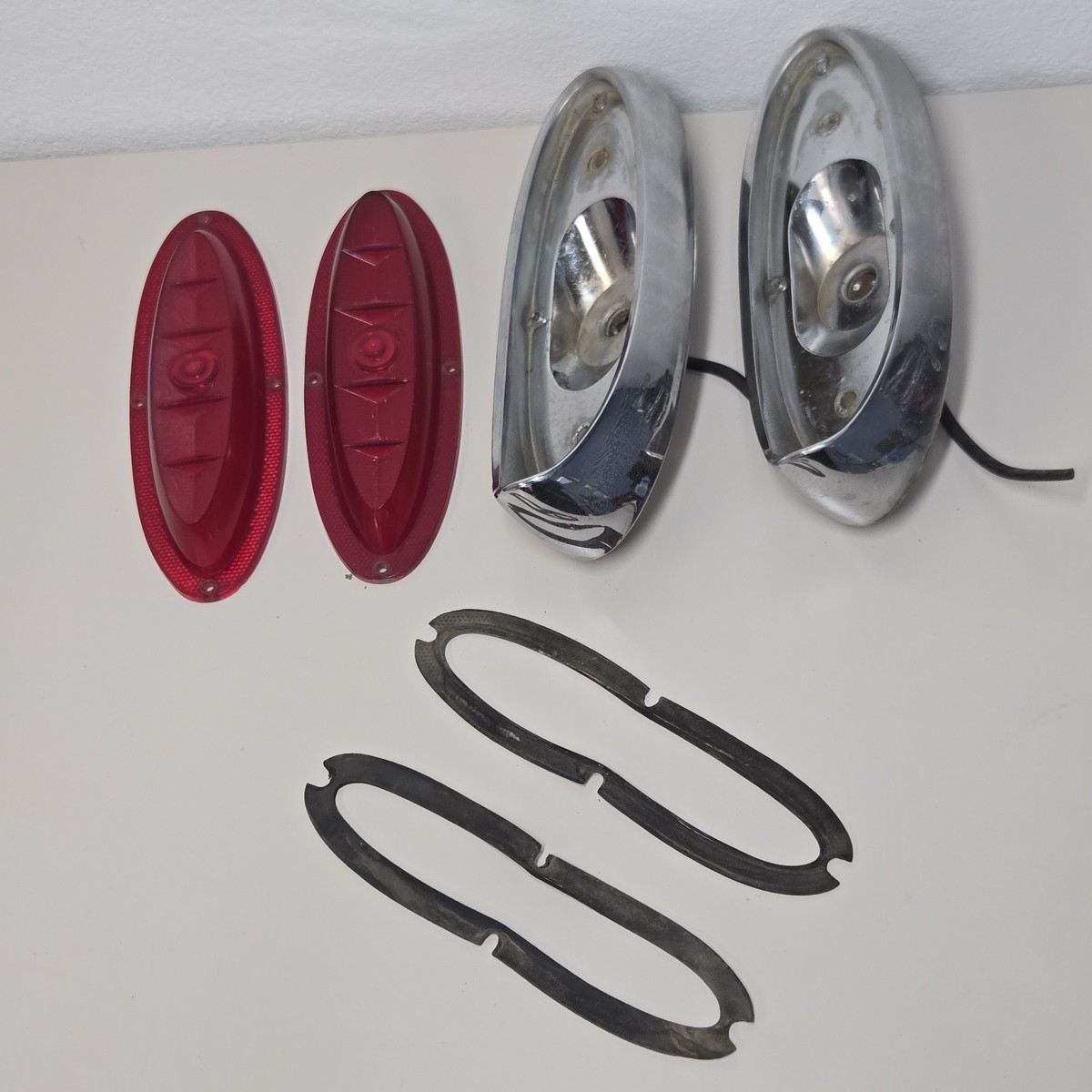 1957-60 International Harvester Travelall OEM Tail Light Assembly