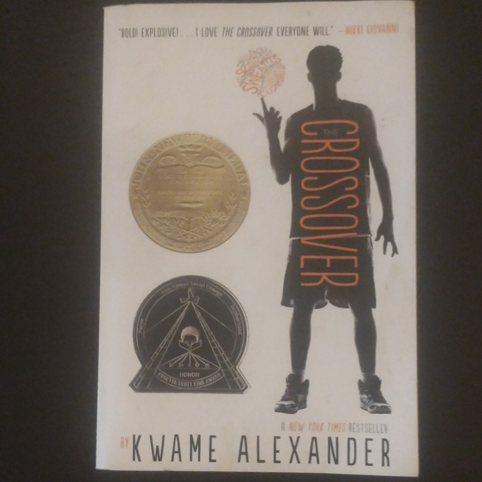 The Crossover by Kwame Alexander Paperback Juvenile Basketball Fiction