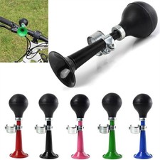 Retro Bike Air Horn Metal Bicycle Bugle Bell Hooter Rubber Bulb Squeeze