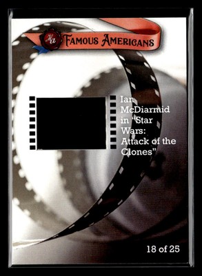 Star Wars #18/25 - 2021 HA Famous Americans Film Clips 35mm SP
