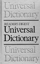 Universal Dictionary (Readers Digest) Hardback Book The Cheap Fast Free Post