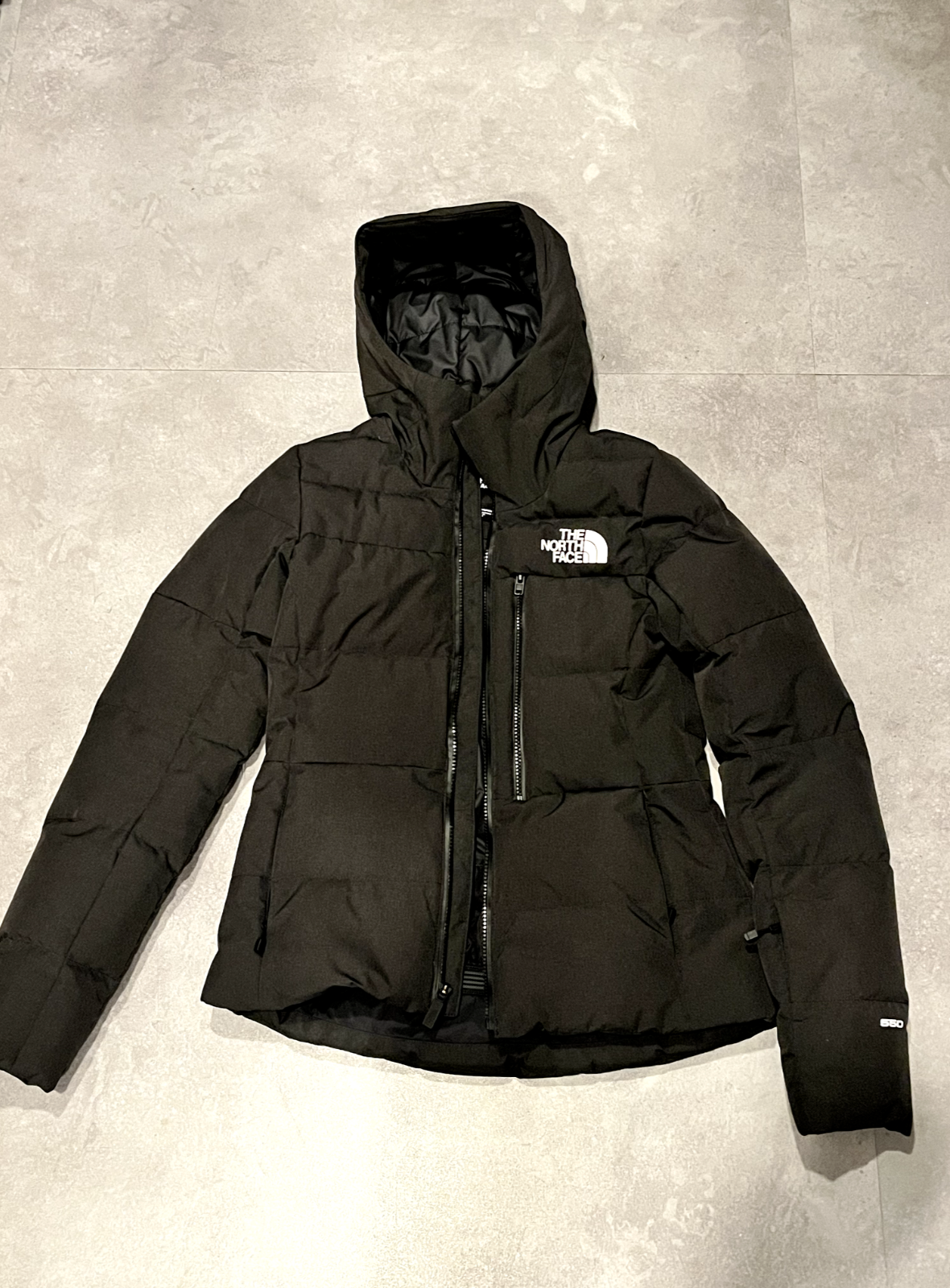 The North Face Womens Heavenly Down Insulated Ski Jacket XS Dark Grey Excellent Condition