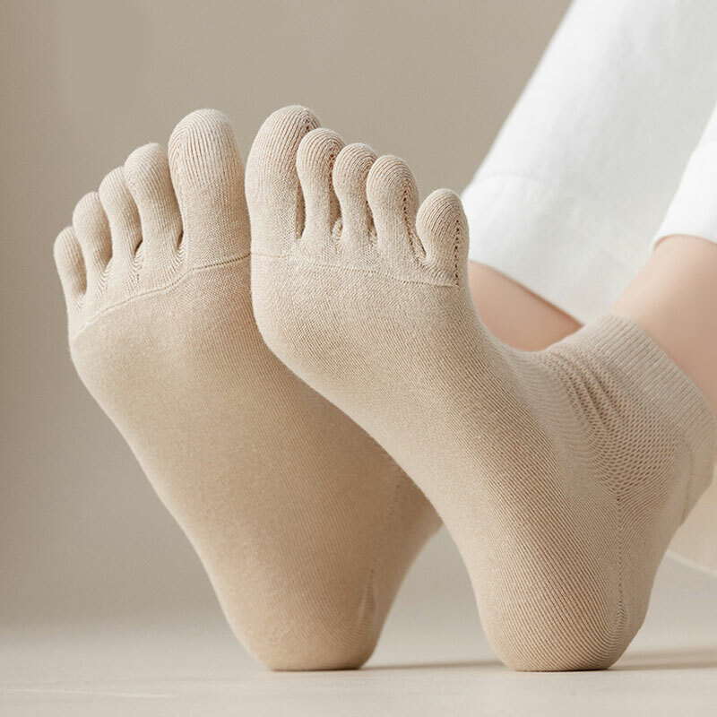 SAOLA Calze invisibili calzini infradito calzini cinque dita ciabatte donna ▲R ∧