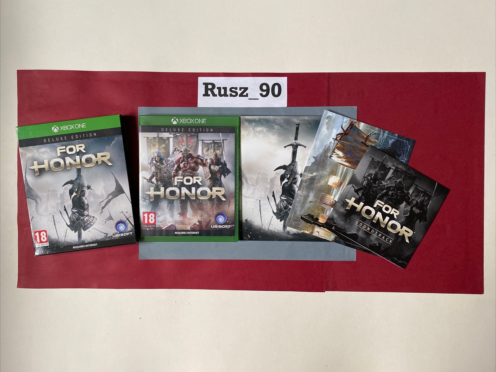 For Honor Xbox One & Xbox Series Deluxe Edition Lithograph & Soundtrack (NO DLC)