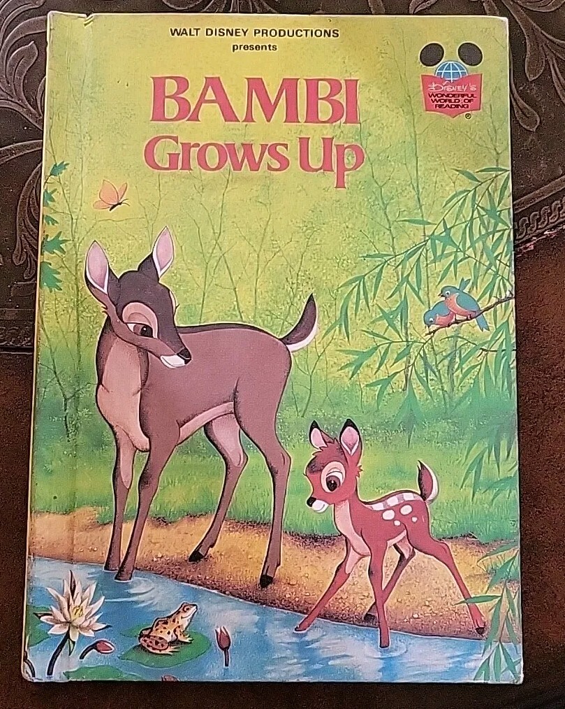 Disney's Wonderful World of Reading Bambi Grows Up 1979 First Edition ...
