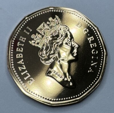 1992 Parliament CANADIAN Proof-Like Loonie $1 Dollar Coin 125th Yr