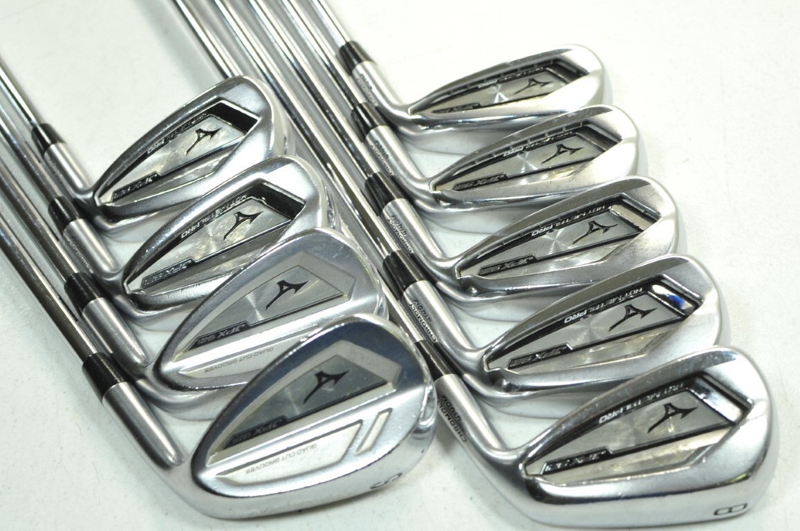 美品　 ミズノ　JPX 921　ホットメタルプロ　8本セット　4番〜PW.GW ミズノ JPX 921 HOT METAL PRO ホットメタル プロ ゴルフ