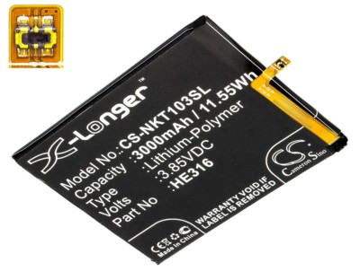 Nokia 6 - Batterie HE335, HE316, HE317 3000mAh - BPPLESG002B