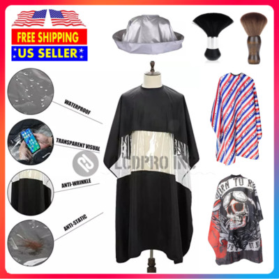 New Hair Cutting Cape Pro Salon Hairdressing Hairdresser Gown Barber Cloth Apron
