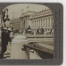 Varied Industries Building St Louis MO World's Fair Stereoview 1904