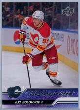 2023-24 Upper Deck Hockey 493 Ilya Solovyov Young Guns RC Calgary Flames D