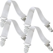 Wenko Betttuchspanner 4er Pack 29 x 2,5 x 2,5...