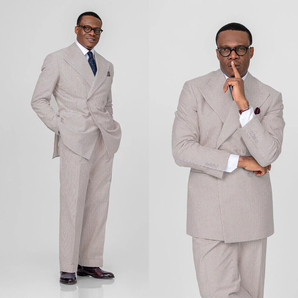 Gray seersucker best sale suit
