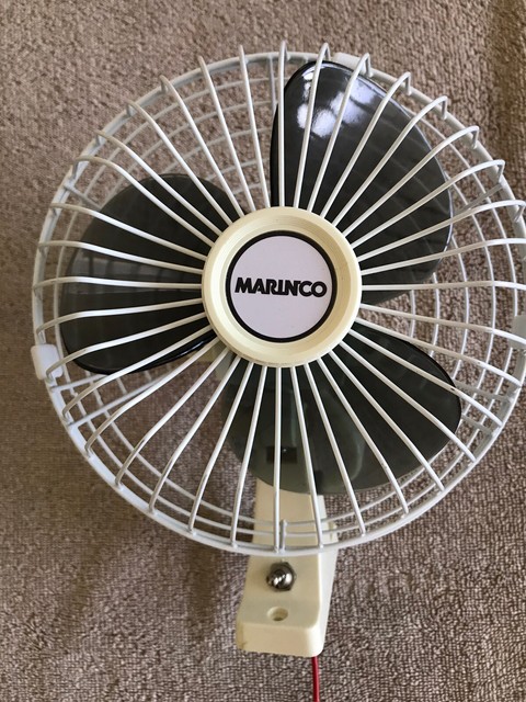 Guest/Marinco 900 12 Volt Oscillating Cabin Fan | eBay