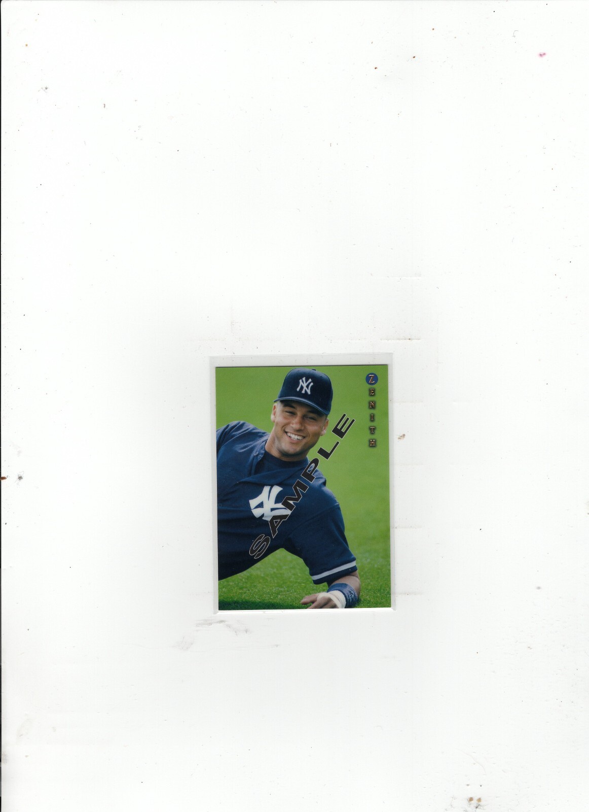 1997 Derek Jeter Pinnacle Zenith Sample #S5 Free Shipping (C-451)