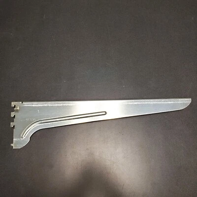 Reeve 81-L-16 Heavy Duty Brushed Stainless Left Shelf Bracket 16" - BRAND NEW!