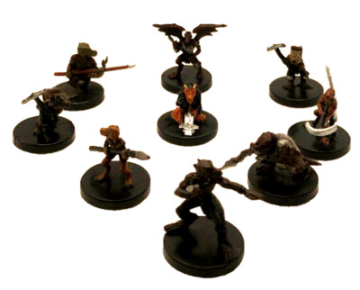 Kobold Scouting Party of 9  Dungeons & Dragons Miniature