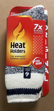 Heat Holders Thermal Socks 7x Warmer Original Soft Navy Size Womens 5-9