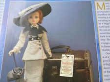 7p CISSY Titanic Rose Doll Costumes  Trunk Doll History Article / Hearn