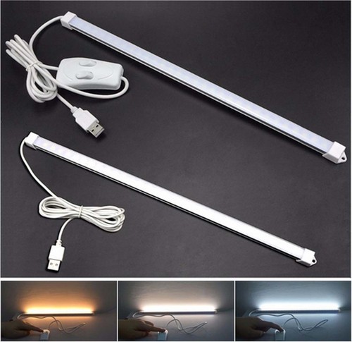 SMD 2835 5V USB LED Strip Bar USB LED Desk Table Lamp Light for Bedside Book Rea - Bild 4 von 9