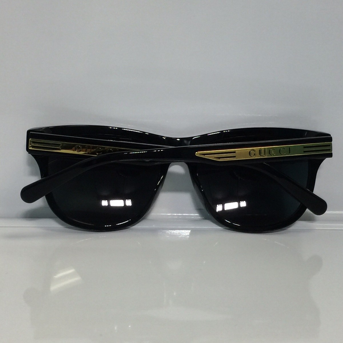 NEW GUCCI UNISEX SUNGLASSES GG0980S 001 BLACK GUCCI EYEWEAR GG0980S Gucci Sunglasses Men main image 4