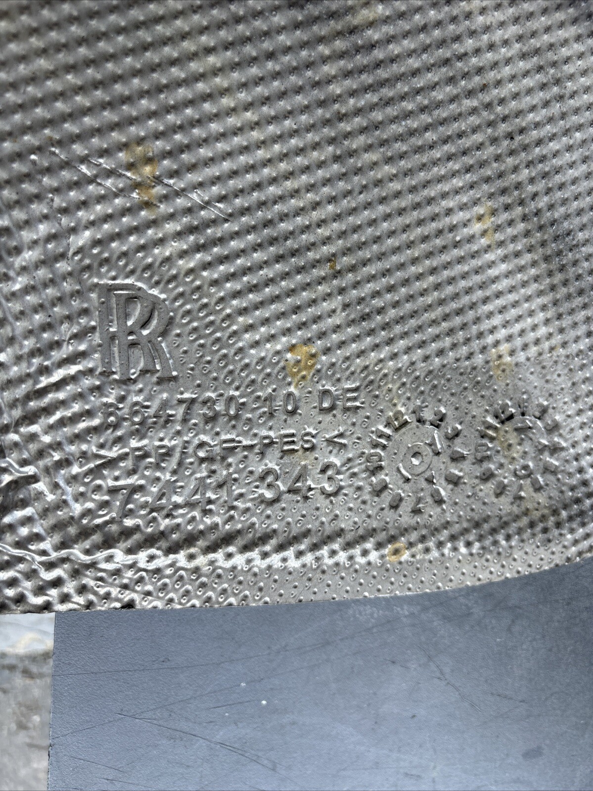 Rolls-Royce Under Engine Cover Protector 664730-10 7441343 #2248