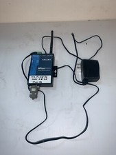 MOXA NPORT W2150 PLUS WIRELESS SERIAL DEVICE SERVER W/CABLES