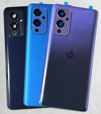 ONEPLUS 9 5G REPLACEMENT BACK GLASS COVER REAR BATTERY DOOR  CAMERA LENS FRAME