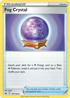 Pokémon TCG Fog Crystal 140/198 Chilling Reign Regular