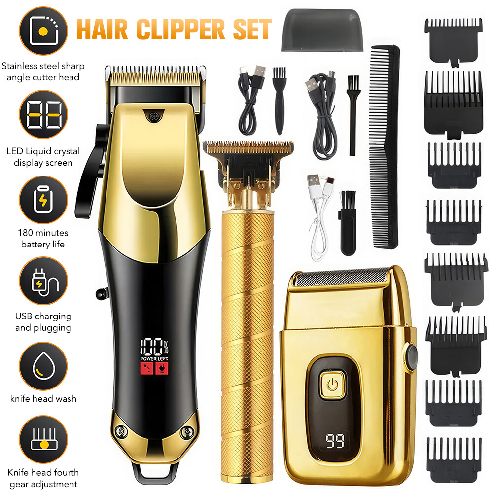Buy Professional Hair Clippers Trimmer Cutting Beard Cordless Barber Shaving Machine – Best Price & Deal