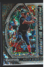 2020 Prizm Draft Power Surge Prizms White Donut Circles #3 Austin Hendrick /50